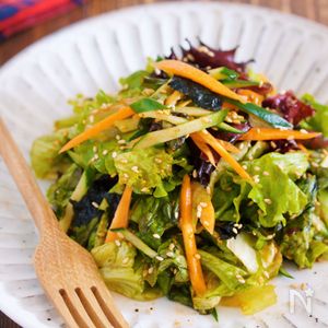 やみつき！タレが決め手の簡単チョレギサラダ | レシピサイトNadia