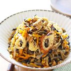 栄養満点【ひじきと切干し大根の五目煮】ほっこり味しみ♡