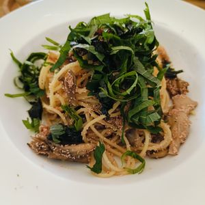 乳酸菌の作ってみた!投稿(コク旨♪きのことたらこの和風スパゲッティ)