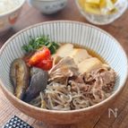 夏の肉豆腐【爽やかみずみずしい】