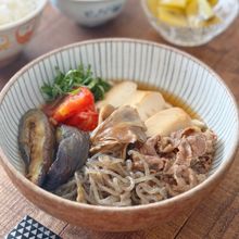 夏の肉豆腐【爽やかみずみずしい】