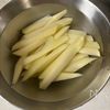 グレイビーをかけたカナダのポテト【プーティン】万博で人気♪の工程1