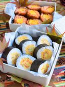 彩り厚焼き玉子巻き寿司