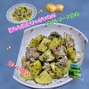 サトちゃんの作ってみた!投稿(【鶏もも肉とじゃがいものバジルソース炒め】炒めて絡めるだけ！)