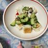 なるみんの作ってみた!投稿(食感が楽しい♪はんぺんときゅうりの塩昆布和え)