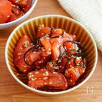 3分副菜！トマトの塩昆布和え【切って和えるだけ！彩りにも♪】