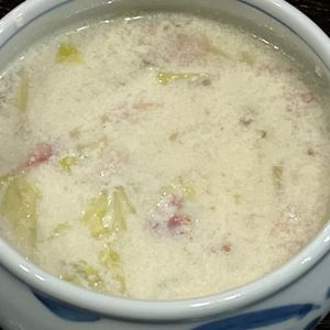 とーるじーじの作ってみた!投稿(【白菜とベーコンの豆乳スープ】旨みと甘みたっぷり♪♪)