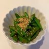 みわの作ってみた!投稿(スナップエンドウのピリ辛醤油麹ナムル)
