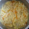 ふんわり【にんじんと玉ねぎの中華風かきたまスープ】の工程4
