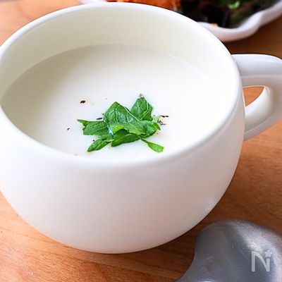 10分で完成！〈カブのポタージュ〉温かくても冷製でも！