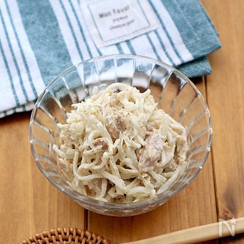 箸が止まらん！大根のごまマヨサラダ