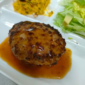 せのーびの作ってみた!投稿(【洋食屋さん風】ジューシーハンバーグ＆絶品グレービーソース)