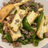 いわこの作ってみた!投稿(【厚揚げピーマンの肉味噌炒め】ご飯が進む♪)