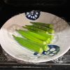 【ちょっぴり大人な味】オクちくのわさびマヨ和えの工程2