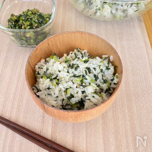 子どもパクパク 小松菜菜めし
