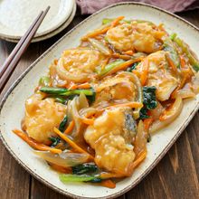 【野菜たっぷり!白身魚のあんかけ】何度も食べたくなる味