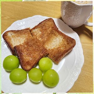 ナムディの作ってみた!投稿(【シナモンシュガーバタートースト】フライパンでカリうまっ♡)
