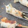 エビの肉巻き串の工程4