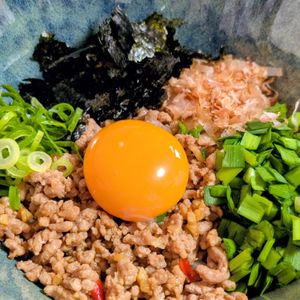まゆのの作ってみた!投稿(バリ旨♡10分麺《台湾まぜそば風♡うどん》)