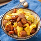 【おいしさ悶絶級】ウインナーの照りたまごはん♪絶対うまいやつ