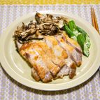 シンプルだけどしっかり食べれる「ソルトチキンソテー」