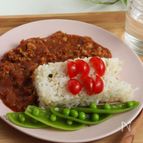 こどもが喜ぶ！カレー粉で美味しいトマトキーマカレー