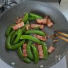 【スナップエンドウとベーコンのぺぺロン風】おつまみ風おかず！の工程3