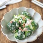 ブロッコリーの梅マヨ和え【低糖質・お弁当】