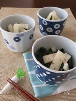 さっぱり☆大根とわかめのサラダ