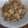 ぽぽペの作ってみた!投稿(ワンパン10分!【鶏むね肉ときのこのオニオンソース炒め】)