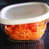 冷凍OK！　お弁当の彩り副菜　にんじんとパプリカのナムルの工程2