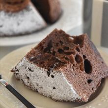 レンジで作る♪ふわふわ♡ココアケーキ