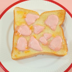 milkの作ってみた!投稿(この組合せはクセになる!オレンジ焼きチョコトースト)
