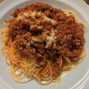 たりおの作ってみた!投稿(豚ひき肉でもコクありの秘密＊みんな大好き【濃厚ミートソース】)