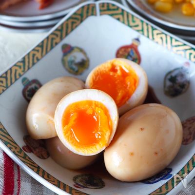 【ラーメン味玉】絶対に失敗しないALL大さじ1のとろとろ味玉