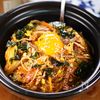 行列のできる焼肉屋さんの🥩石焼き風おこげビビンバ🤩🍚の工程4