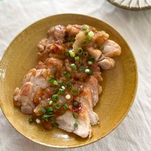 オニオンソースのやわらか鶏チャーシュー