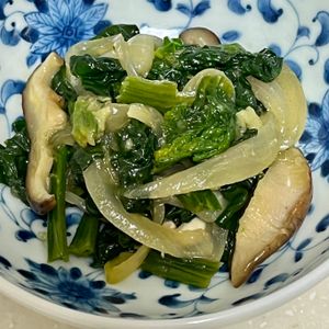 キャピタンの作ってみた!投稿(【ほうれん草とキノコのわさび和え】ピリッと爽やかクセになる♪)