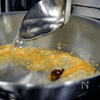ツナ缶使って【菜花のスパゲッティ】の工程4