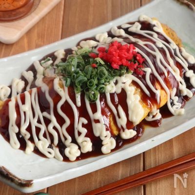 野菜たっぷり!豚平焼き