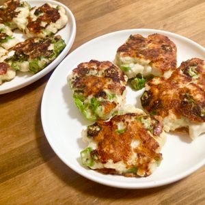 ゆかりの作ってみた!投稿(ワンパン♪切って混ぜて焼くだけ【ささみとオクラのチーズ焼き】)