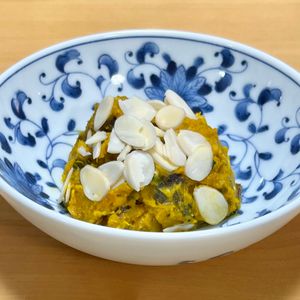 キャピタンの作ってみた!投稿(かぼちゃクリチのデザートサラダ)