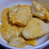 オレンジの作ってみた!投稿(冷めてもおいしい♡ささみのカレーピカタ)