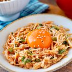 ご飯のお供に！とろ〜り旨辛♡【やみつきえのきユッケ】