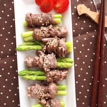 レンジで！牛肉のアスパラ巻き