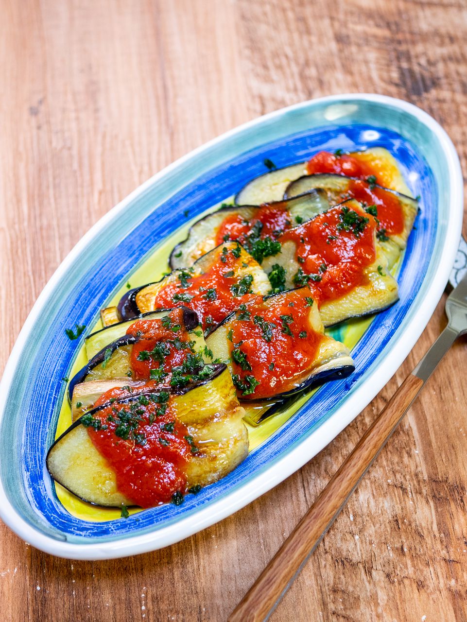 茄子のソテーぴりッとトマトソースかけ | レシピサイトNadia