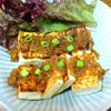 チョロリスの作ってみた!投稿(絶品オニオンソースDE『厚揚げステーキ』節約副菜♡)