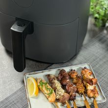 ノンフライヤーCOSORIで至福の焼き鳥絶品甘辛にんにくダレ