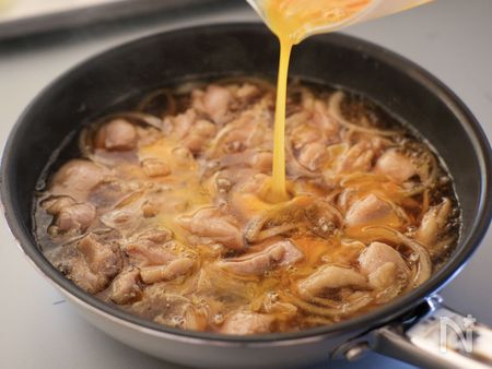 とろたま親子丼のポイント