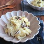 レンジで簡単☆さつまいもとレーズンのマヨサラダ